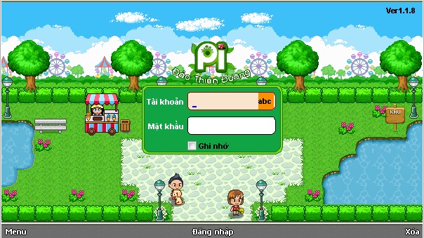 đăng nhập Đảo Thiên Đường